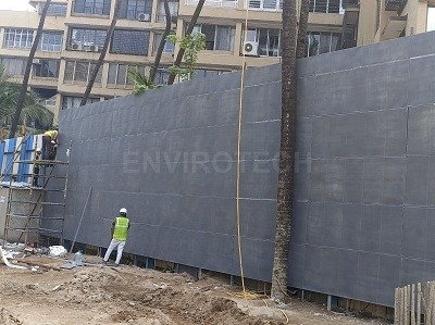 Metallic Noise Barrier